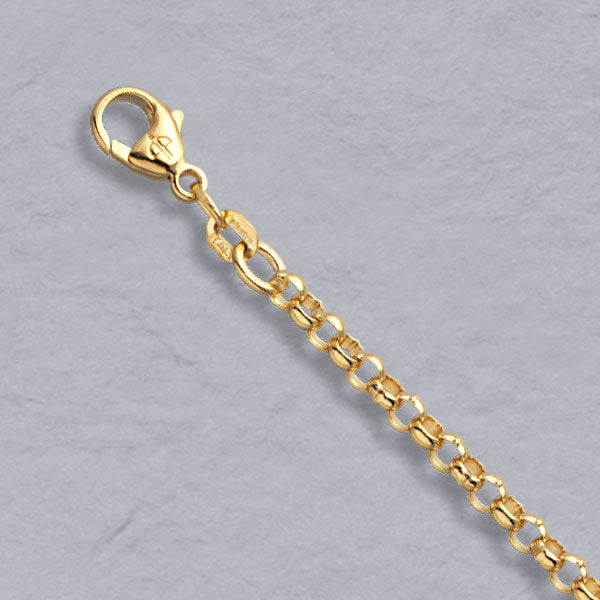 14K Yellow Gold Rolo 3.0mm