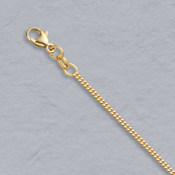 14Kt Yellow Gold Curb 1.5mm