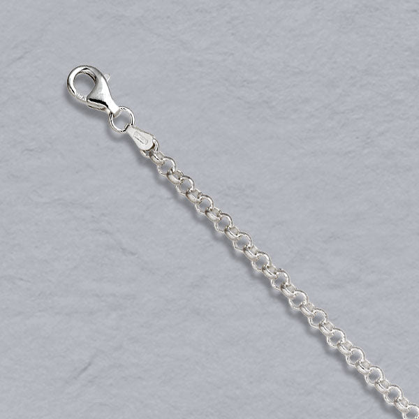Sterling Silver Rolo 3.4mm