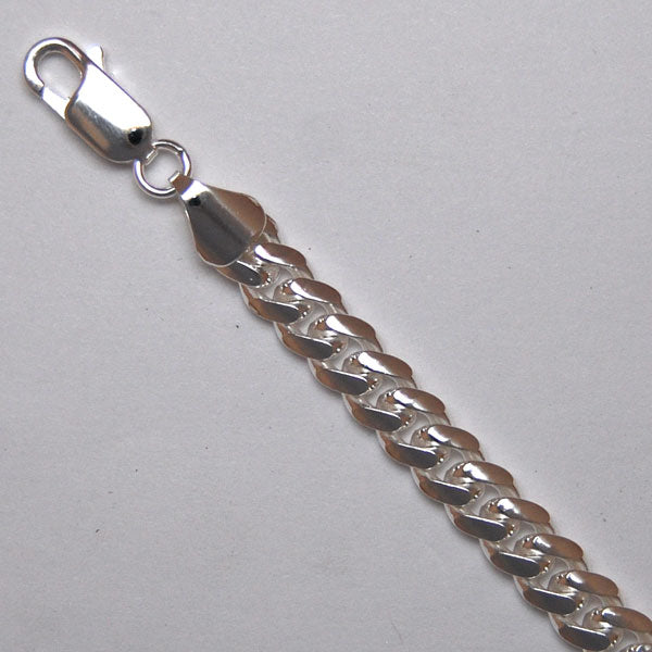 Sterling Silver Round Curb 6.1mm