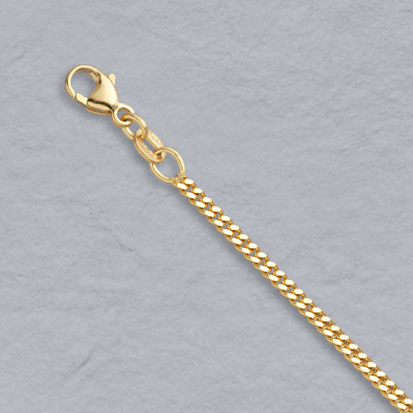 14Kt Yellow Gold Curb 2.2mm