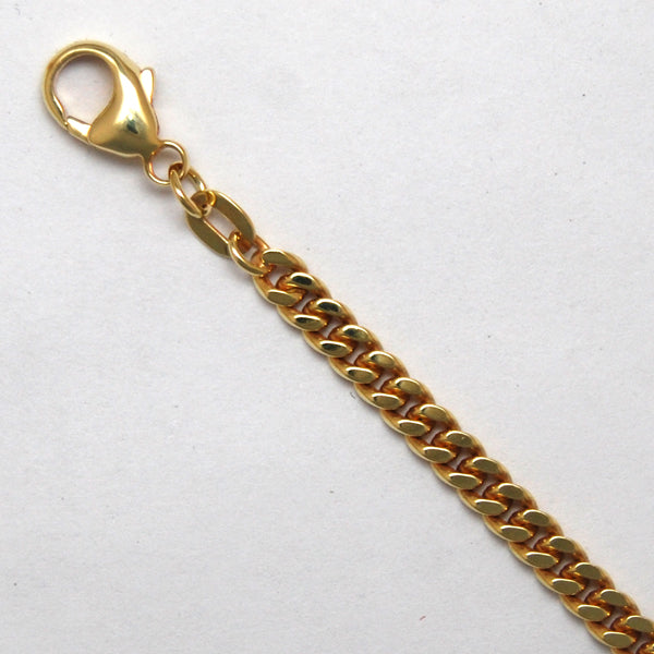 14Kt Yellow Gold Curb 3.4mm