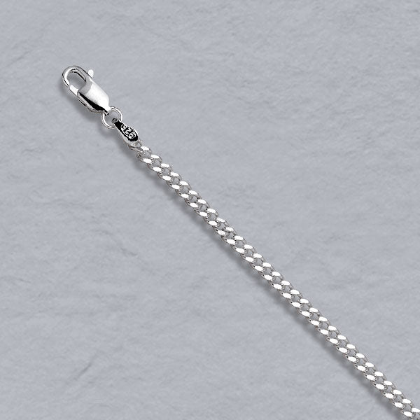 Sterling Silver Curb 2.7mm