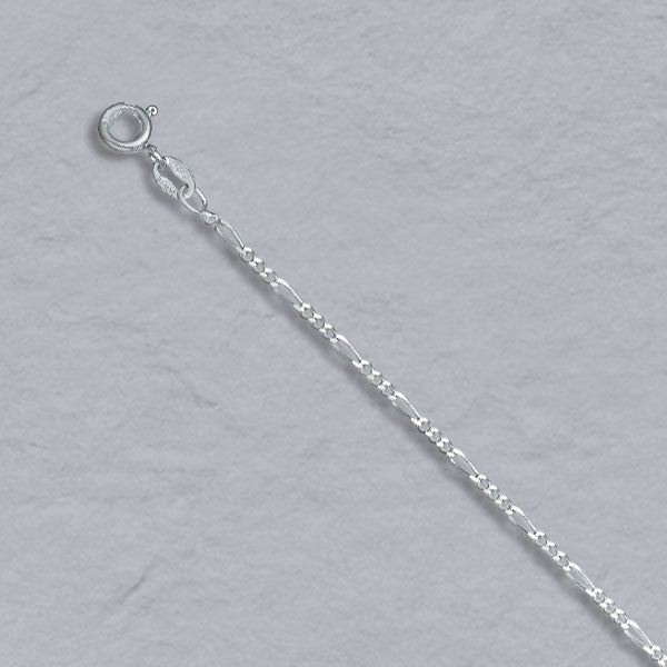 Sterling Silver Figaro 1.5mm