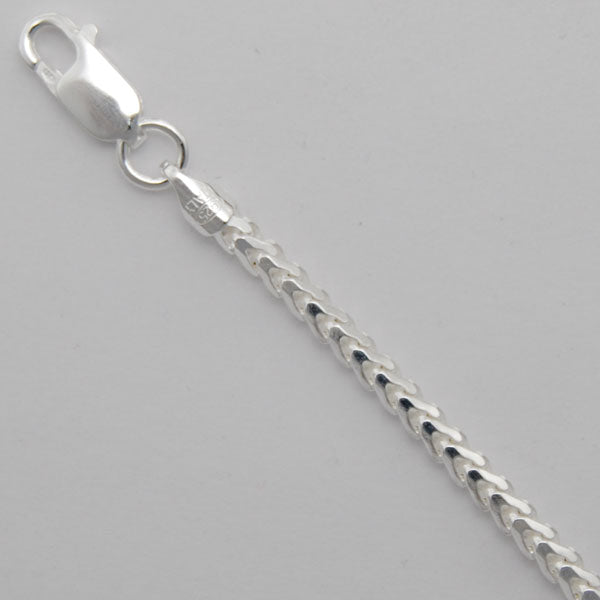Sterling Silver Franco 3mm