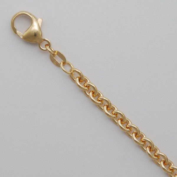 14Kt Yellow Gold Cable 4.1mm