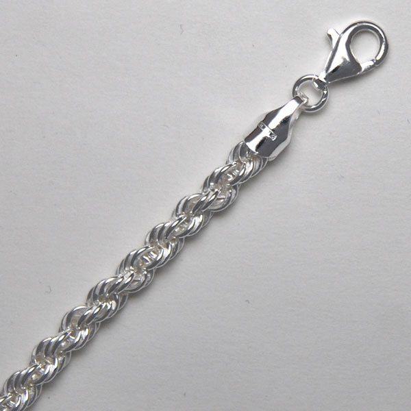 Sterling Silver Rope 4.3mm