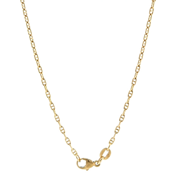 14K Yellow Gold Anchor 1.8mm