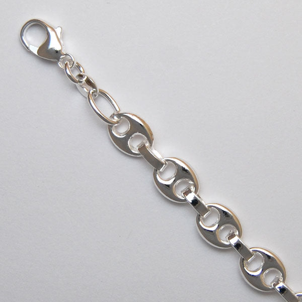 Sterling Silver Marine 6.7mm