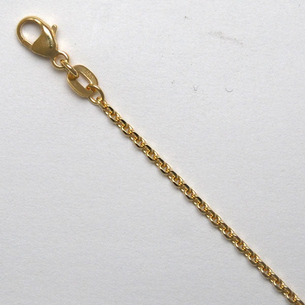 14Kt Yellow Gold Diamond Cable 1.8mm