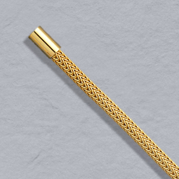 18K Yellow Gold Foxtailmesh 3.6mm, bayonet clasp