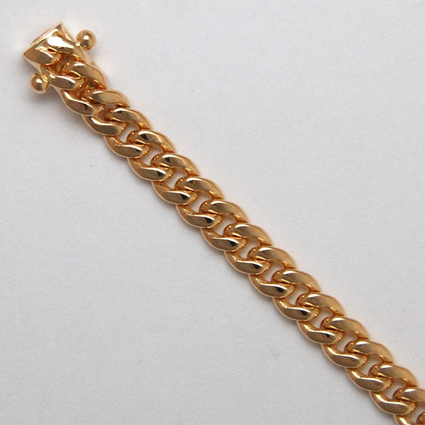 14Kt Yellow Gold Cuban 5.1mm