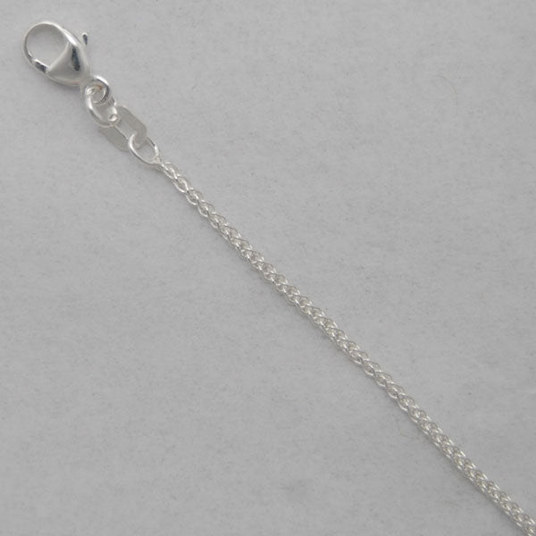 Sterling Silver Round Wheat 1.1mm