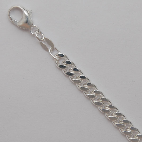 Sterling Silver Curb 4.1mm