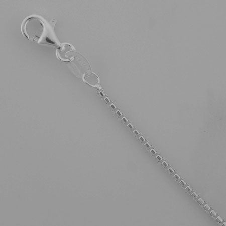 Sterling Silver Round Box 1.1mm