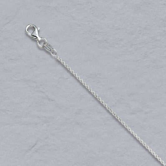 Sterling Silver Round Cable 1.5mm