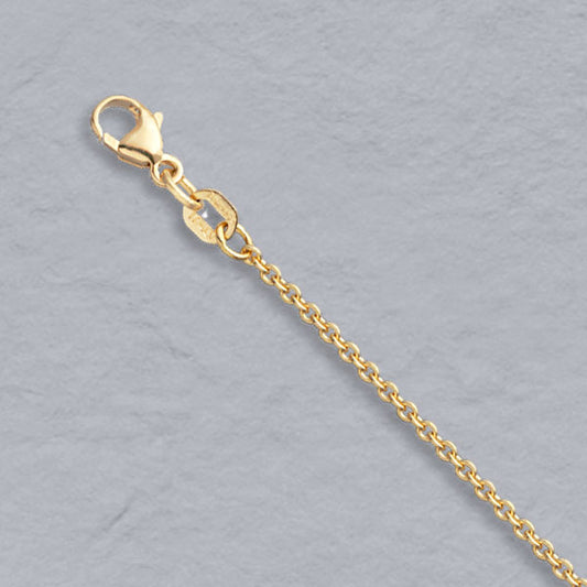 14Kt Yellow Gold Cable 1.6mm