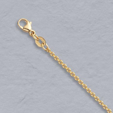 14Kt Yellow Gold Cable 1.8mm