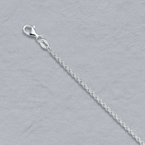 Sterling Silver Round Cable 2.2mm