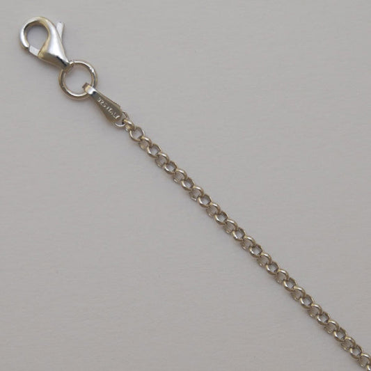 Sterling Silver Rolo 1.9mm (Rhodium)