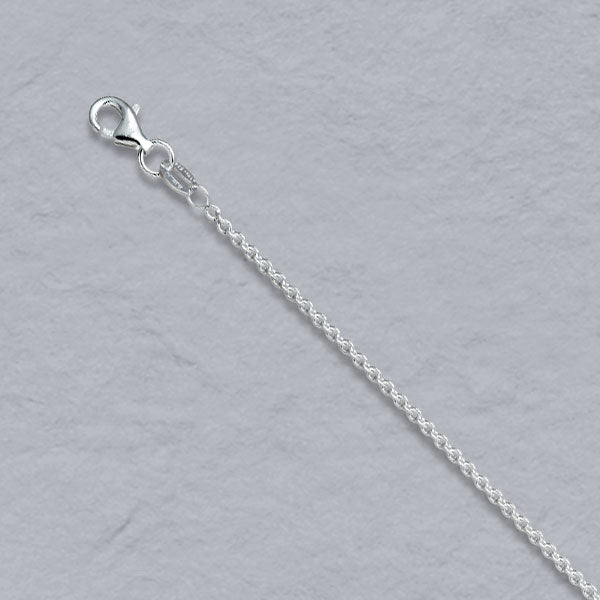 Sterling Silver Round Cable 1.8mm
