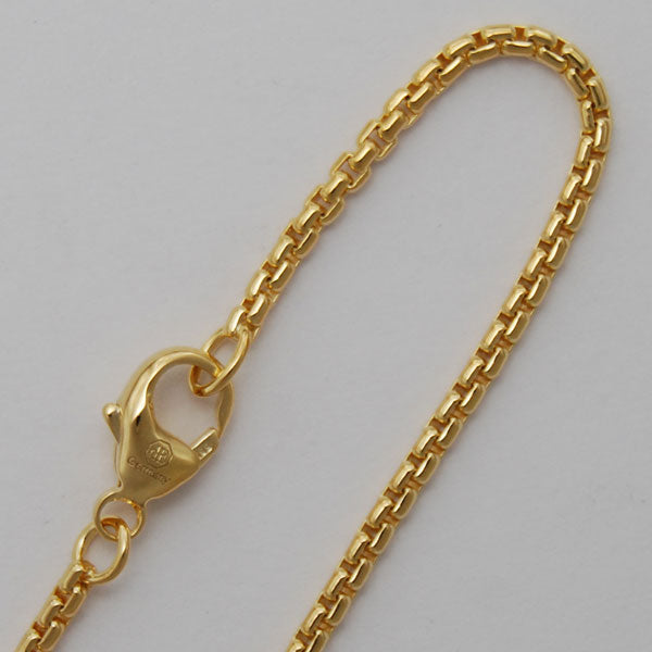 14Kt Yellow Gold Round Box 2mm