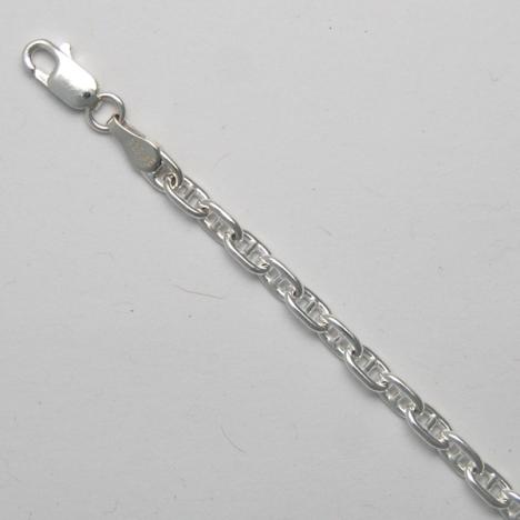 Sterling Silver Anchor 3.4mm
