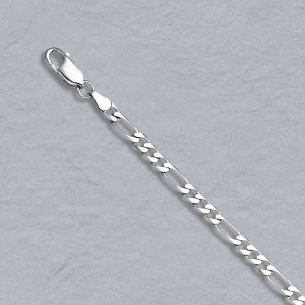 Sterling Silver Figaro 3.5mm
