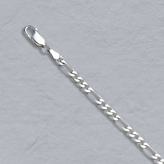 Sterling Silver Figaro 3.5mm