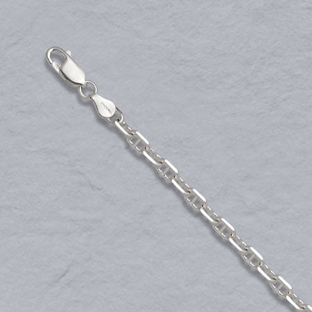 Sterling Silver Anchor 3.7mm