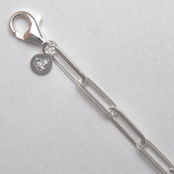 Sterling Silver Paperclip 3.8mm