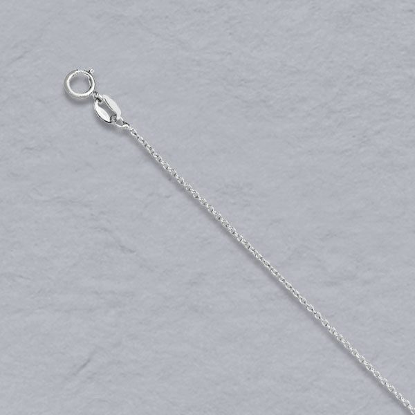 Sterling Silver Round Cable 1.0mm