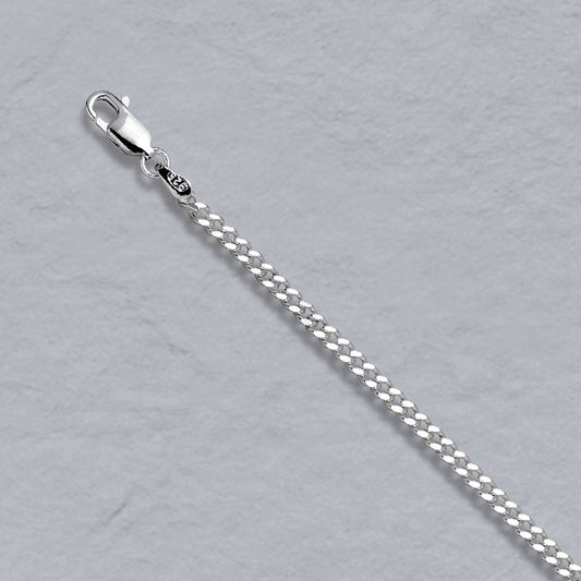 Sterling Silver Curb 2.7mm
