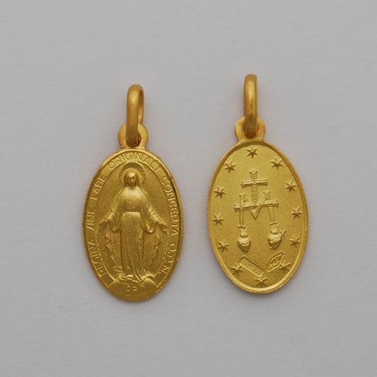 14K Yellow Gold Oval Miracolosa