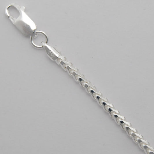 Sterling Silver Franco 3mm