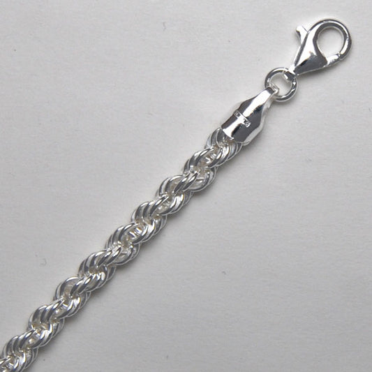 Sterling Silver Rope 4.3mm