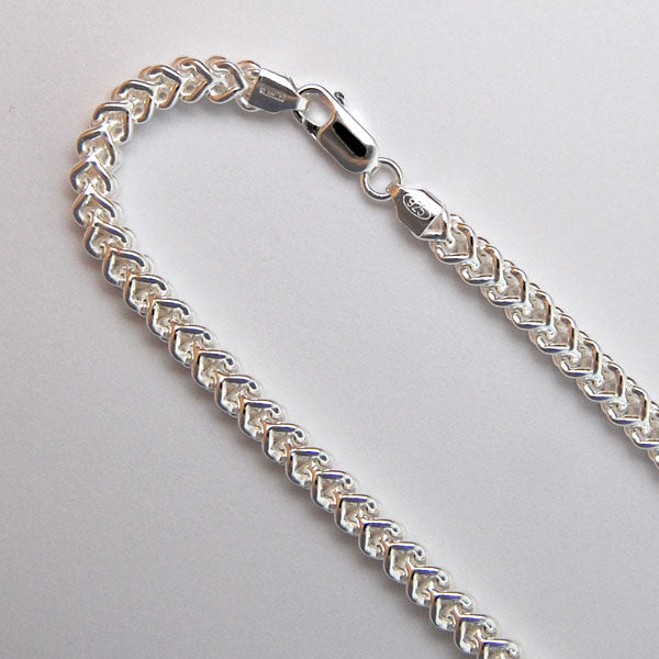 Sterling Silver Franco 4.6mm