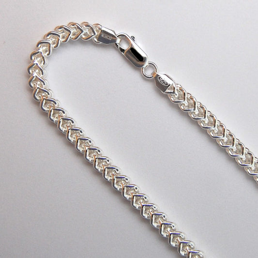 Sterling Silver Franco 4.6mm