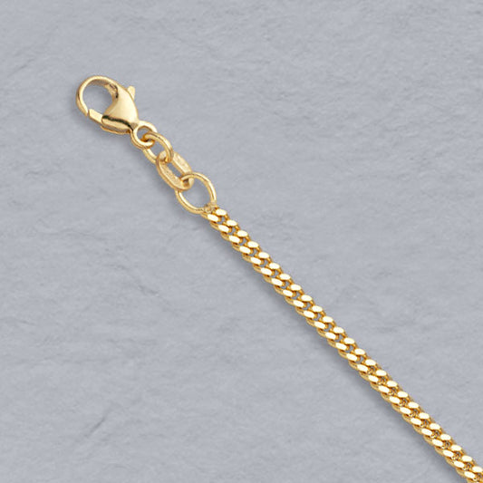 14K Yellow Gold Curb 6.1mm