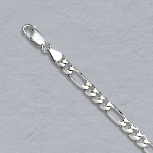 Sterling Silver Figaro 5.5mm