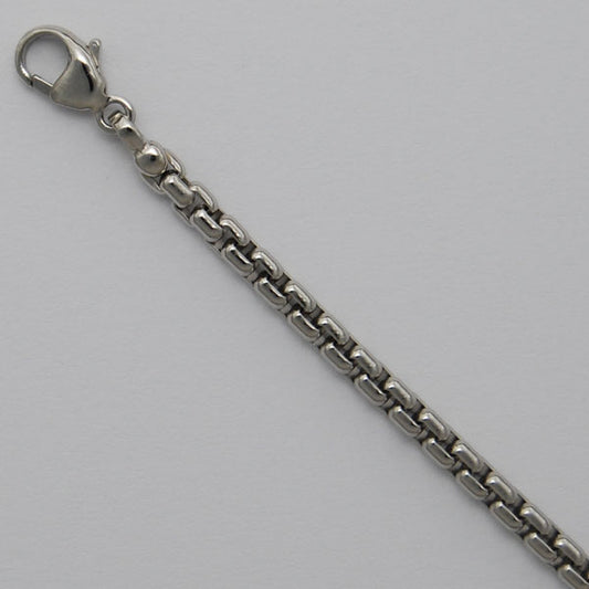 Platinum / 950 Round Box 2.7mm