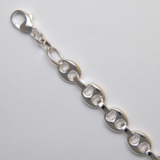 Sterling Silver Marine 6.7mm