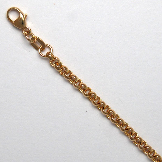 14K Yellow Gold Rolo 3.0mm