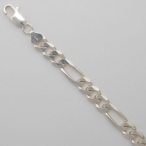Sterling Silver Figaro 8mm