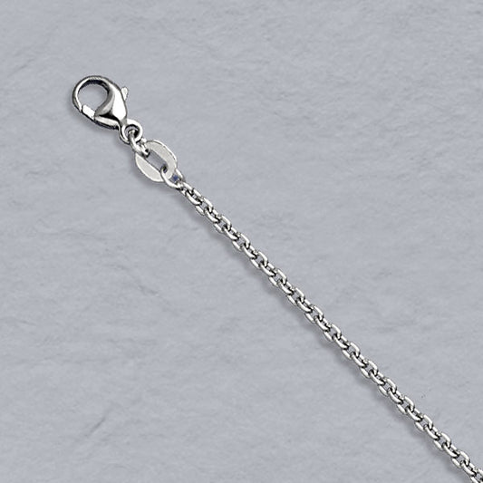 Platinum / 950 Round Cable Chain 1.8mm