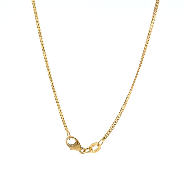 14K Yellow Gold Curb 1.5mm
