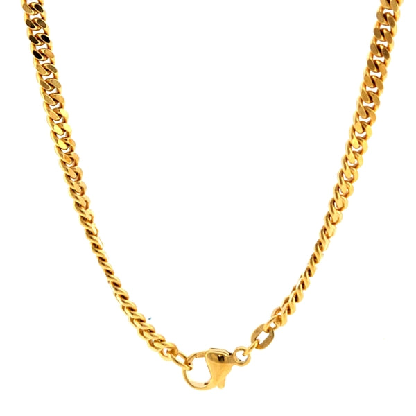 18K Yellow Gold Curb 4.0mm