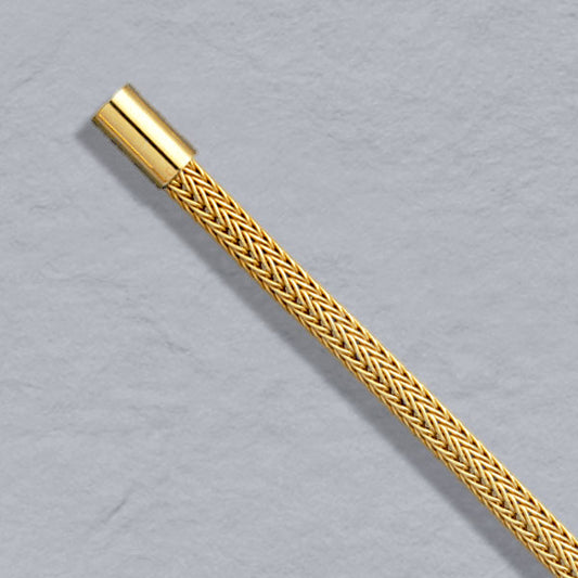 18K Yellow Gold Foxtailmesh 3.6mm, bayonet clasp