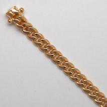 18K Yellow Gold Cuban Link 5.1mm