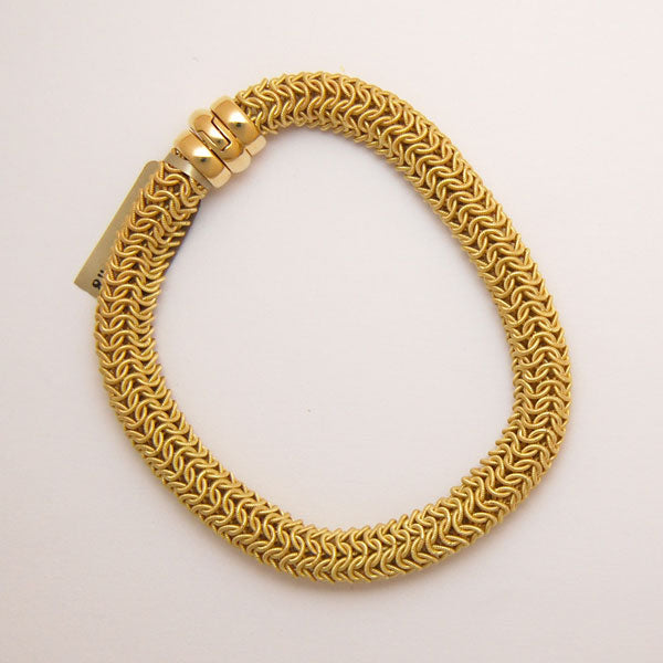 18K Yellow Gold Slinky Link 7.7mm